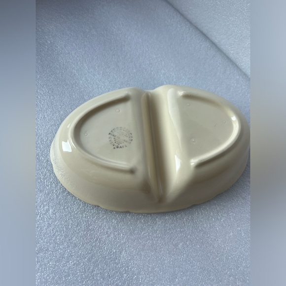 Vintage early Franciscan Desert Rose Divided  oblong serving dish bowl veggie - Picture 2 of 5